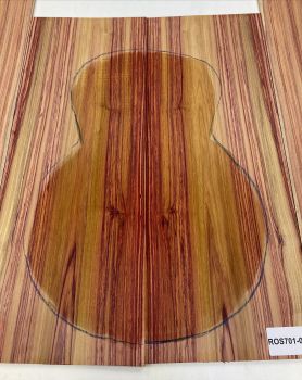 Back & Sides Bahia Rosewood Classic Unique Piece #009